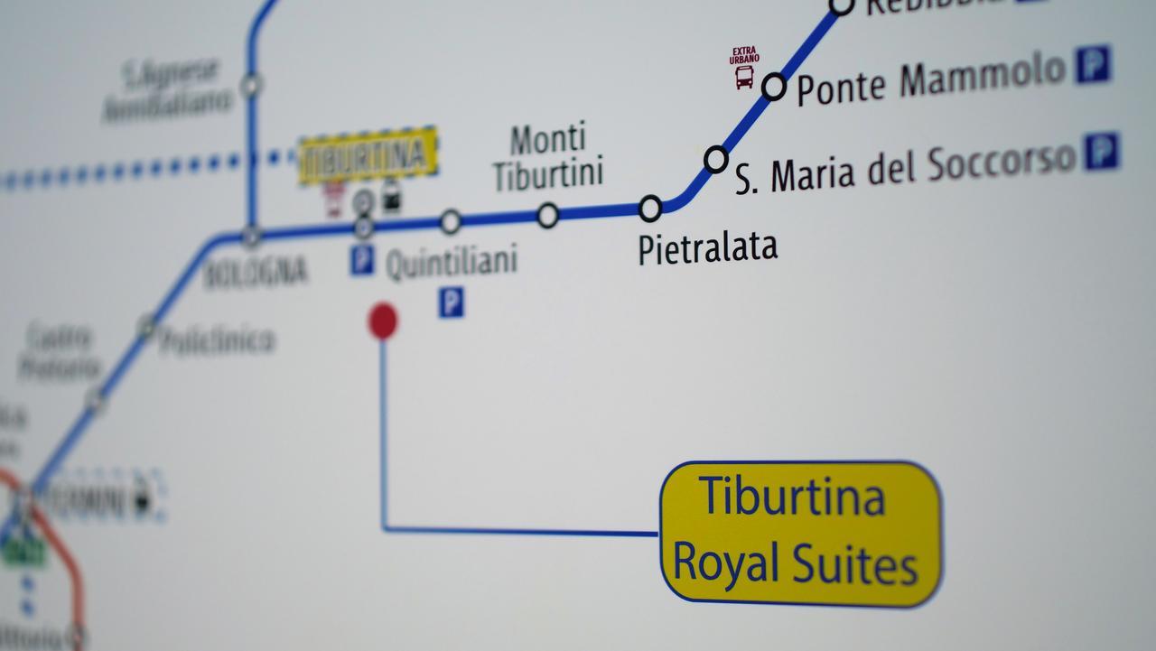 Tiburtina Royal Suites Rom Exteriör bild